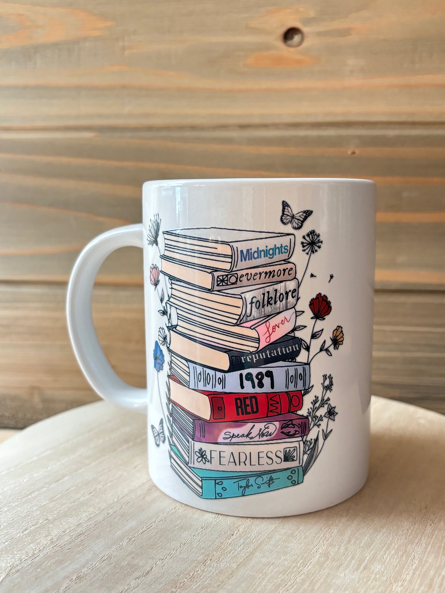 TAYLOR BOOK STACK -  MUG