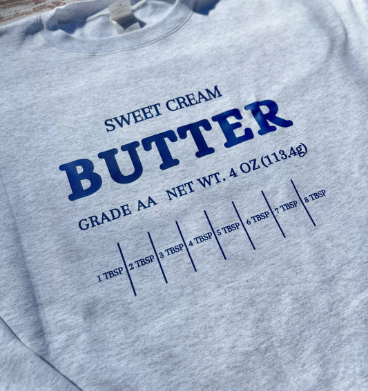 SWEET CREAM BUTTER CREW NECK