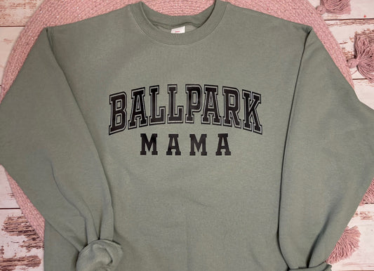 BALLPARK MAMA CREW NECK